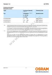 LS T676-P2S1-1-Z Datasheet Page 2