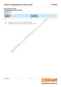 LS T679-D1F2-1-Z Datasheet Page 6