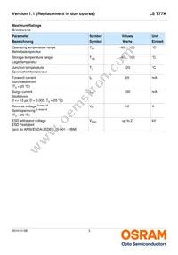 LS T77K-J1K2-1-Z Datasheet Page 3