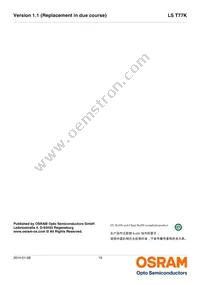 LS T77K-J1K2-1-Z Datasheet Page 19