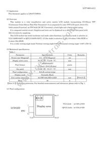 LS037V7DW03A Datasheet Page 4