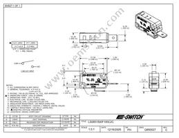 LS0851500F100C2C Datasheet Cover