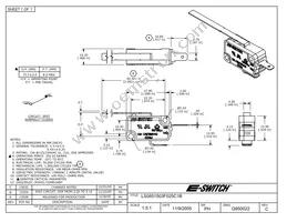 LS0851503F025C1B Datasheet Cover