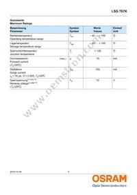 LSG T67K-JL-1+HK-1 Datasheet Page 3