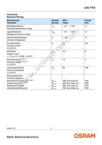 LSG T770-JL-1-0+JL-1-0-10-R18-Z Datasheet Page 3