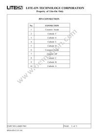 LSHD-7801 Datasheet Page 3