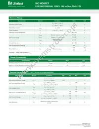 LSIC1MO120E0160 Datasheet Page 2