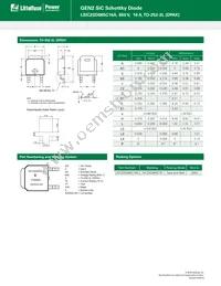 LSIC2SD065C16A Datasheet Page 4
