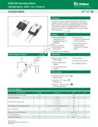 LSIC2SD120A10 Datasheet Cover