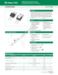 LSIC2SD120A20 Datasheet Cover