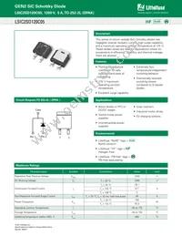 LSIC2SD120C05 Datasheet Cover