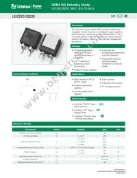 LSIC2SD120D20 Datasheet Cover