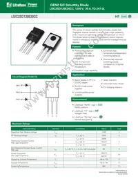 LSIC2SD120E20CC Datasheet Cover