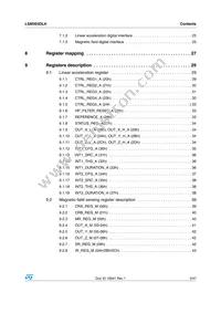 LSM303DLHTR Datasheet Page 3