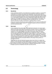 LSM320DL Datasheet Page 18