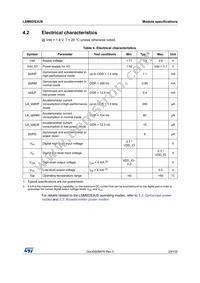 LSM6DS3USTR Datasheet Page 23