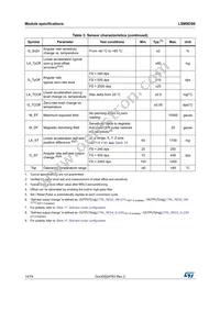 LSM9DS0TR Datasheet Page 14
