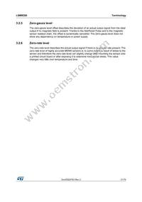 LSM9DS0TR Datasheet Page 21