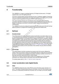 LSM9DS0TR Datasheet Page 22