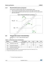 LSM9DS1TR Datasheet Page 14