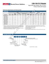 LSN-T/16-D12-C Datasheet Page 2