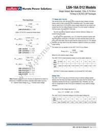 LSN-T/16-D12-C Datasheet Page 7