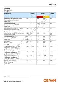 LSY A676-P2R1-1-0+Q2S1-1-0-20-R33-Z Datasheet Page 4