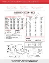 LT-2561-701-012 Datasheet Page 2