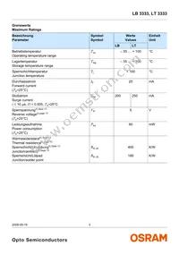 LT 3333-U1V2-35 Datasheet Page 3