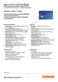 LT 543C-CWDW-35 Datasheet Cover