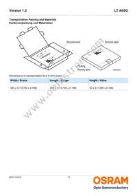 LT A6SG-V2AB-35-Z Datasheet Page 17