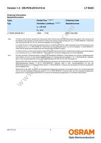 LT E63C-BADB-35-1-Z Datasheet Page 2