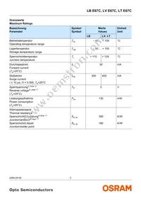 LT E67C-T2V1-35 Datasheet Page 3