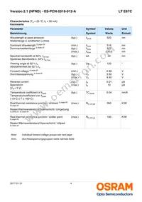 LT E67C-U1V2-35-1-30-R33-Z Datasheet Page 4