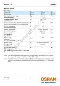 LT E6SG-AABB-35-1-Z Datasheet Page 3
