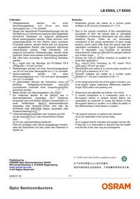 LT E6SG-V2AB-36-1-Z Datasheet Page 17
