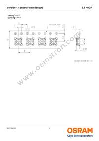 LT H9GP-JZKZ-26-1-350-R33-Z Datasheet Page 14
