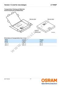 LT H9GP-JZKZ-26-1-350-R33-Z Datasheet Page 17