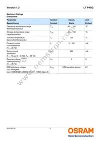 LT P4SG-V1AB-36-1-20-R18F-Z Datasheet Page 3