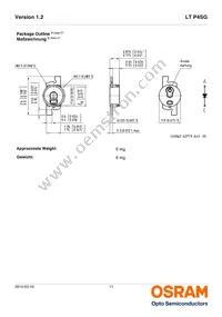 LT P4SG-V1AB-36-1-20-R18F-Z Datasheet Page 11