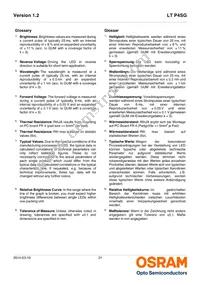 LT P4SG-V1AB-36-1-20-R18F-Z Datasheet Page 21