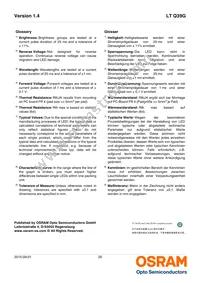 LT Q39G-Q1S2-25-1-5 Datasheet Page 20