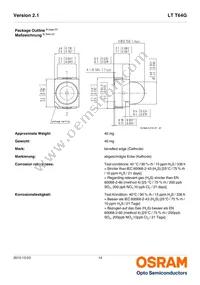 LT T64G-DAFA-29-0-20-R33-Z Datasheet Page 14
