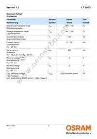 LT T66G-BBDA-29-0-20-R33-Z Datasheet Page 3