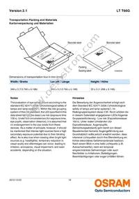 LT T66G-BBDA-29-0-20-R33-Z Datasheet Page 19