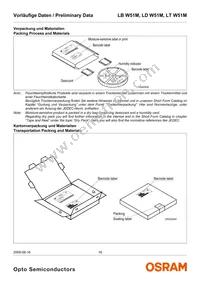 LT W51M-JYKZ-36-S-Z Datasheet Page 16