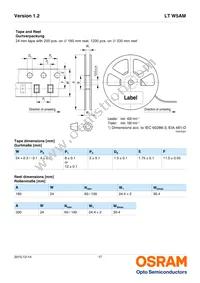 LT W5AM-KZLY-36-0-350-R18 Datasheet Page 17
