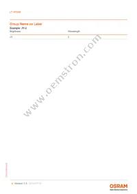 LT W5SM-JYKY-25-0-350-R18-Z Datasheet Page 6
