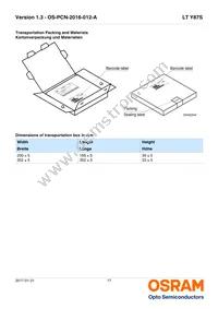 LT Y87S-Q2S1-35-Z Datasheet Page 17