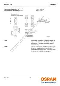 LT Y8SG-V2AB-36-1-20-R18-Z Datasheet Page 12